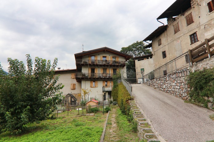 Besenello, the terrace, in the two rooms in the village